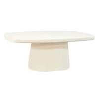 Couchtisch Weiß B: 122 cm - Weiß, Design, Holzwerkstoff/Stein (122/70/46cm) - MID.YOU