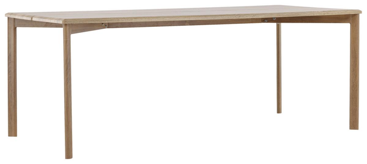 Esstisch Damon - Beige, Design, Holzwerkstoff/Metall (200/90/75cm) - Livetastic