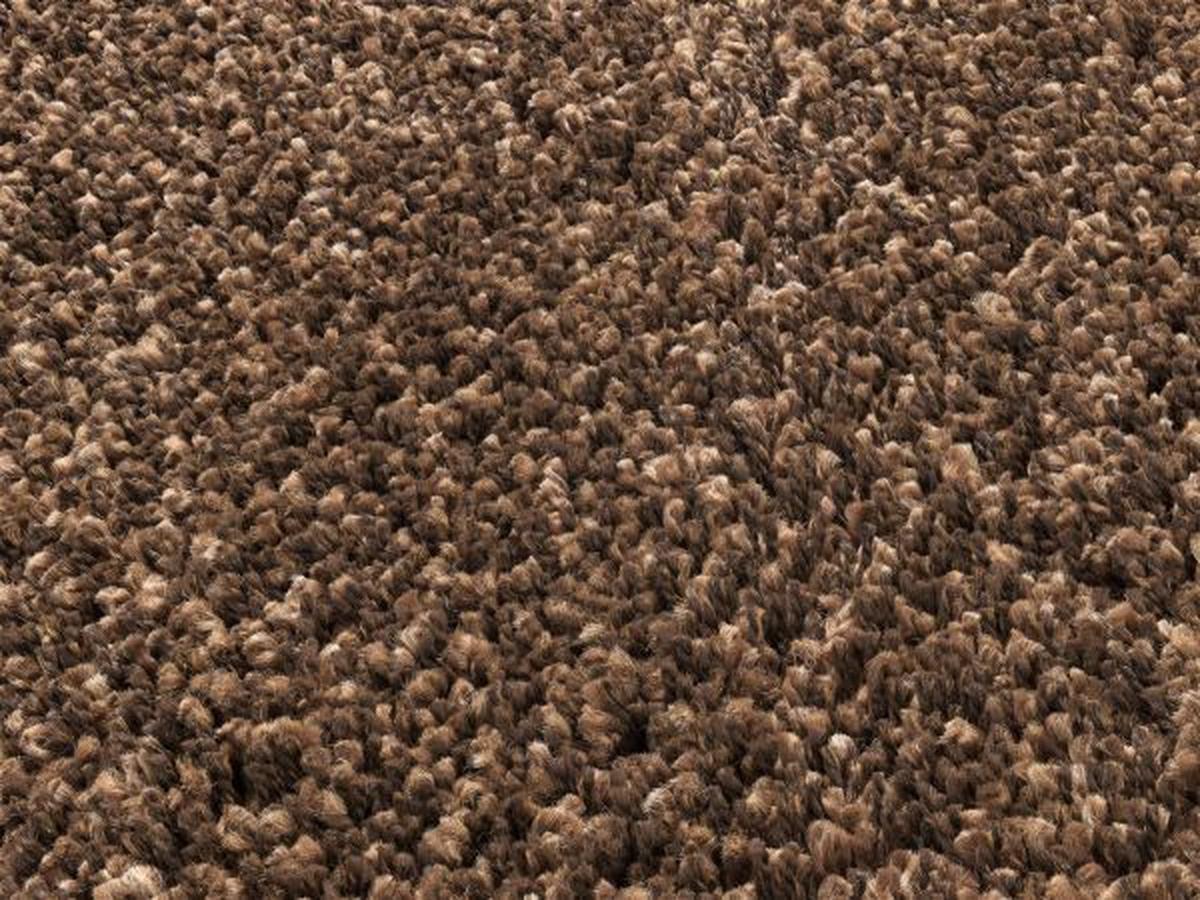 Hochflorteppich Fashion Shaggy Braun 80x200 Cm - Braun, Basics, Textil (80/200cm) - Novel