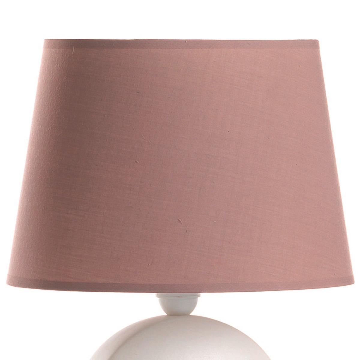 Tischleuchte 233/l - Erlefarben/Weiß, Basics, Keramik/Textil (30/16/46cm)