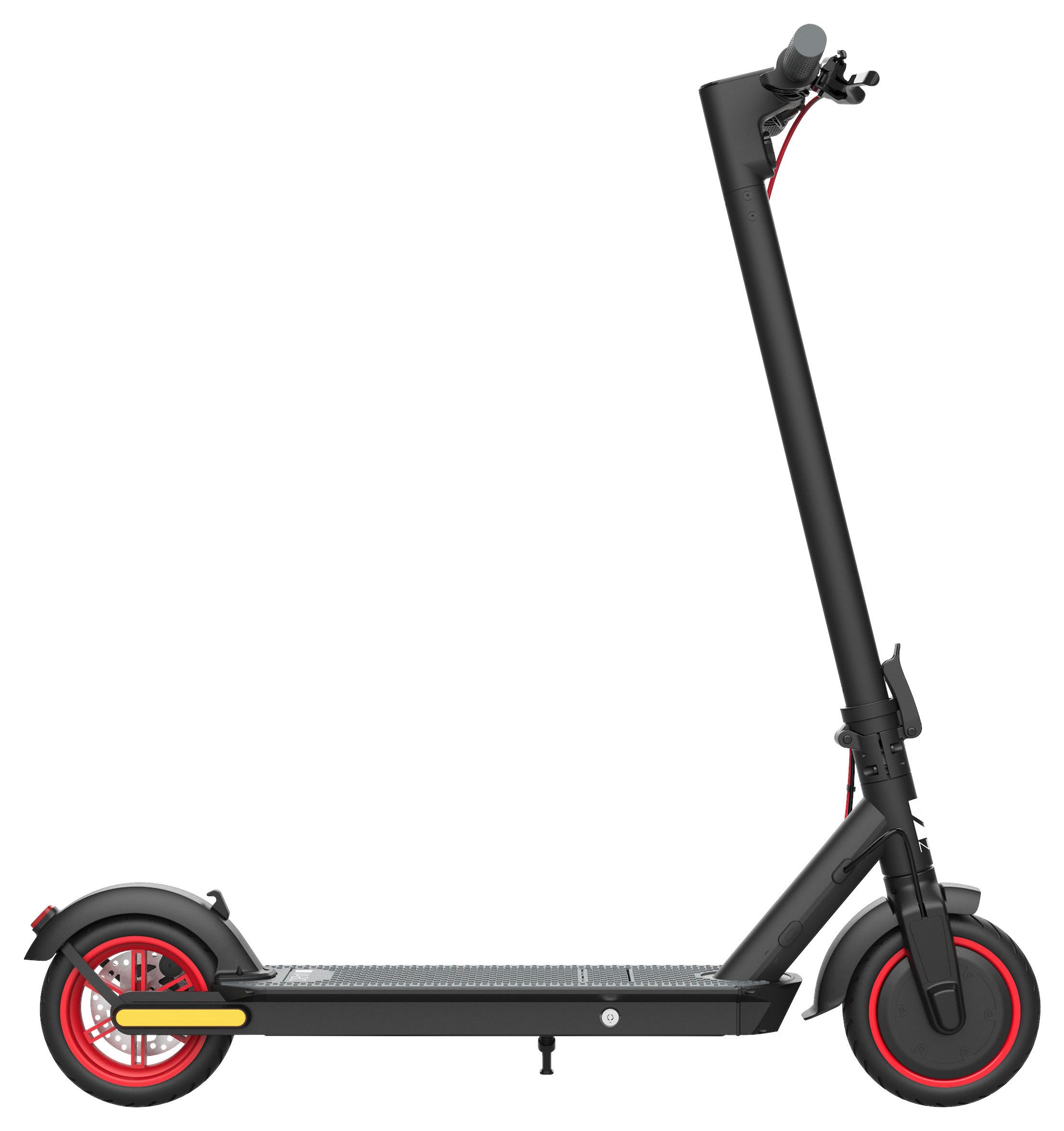 E-Scooter Esf 3500 Klappbar mit Digitaler Tachoanzeige - Rot/Schwarz, KONVENTIONELL, Kunststoff/Metall (116/43/115cm) - Nabo