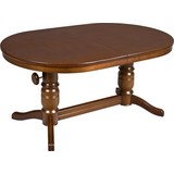 Couchtisch Ramsau L: ca. 120 cm - Nussbaumfarben, Design, Holz/Holzwerkstoff (120-160/75/56-72cm) - Landscape
