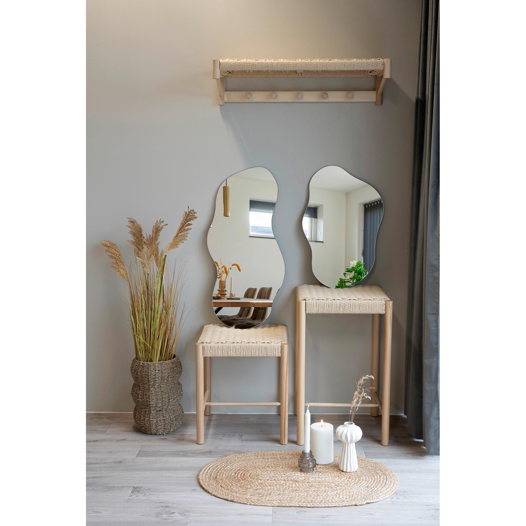 Wandspiegel Palermo Klar B: 40 cm - Klar, Design, Glas (40/60/0.5cm)