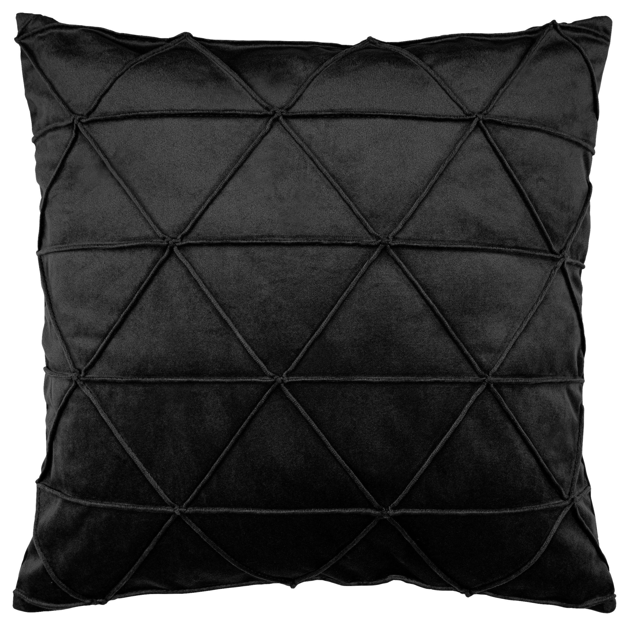 Zierkissen Glory Schwarz 45x45 cm