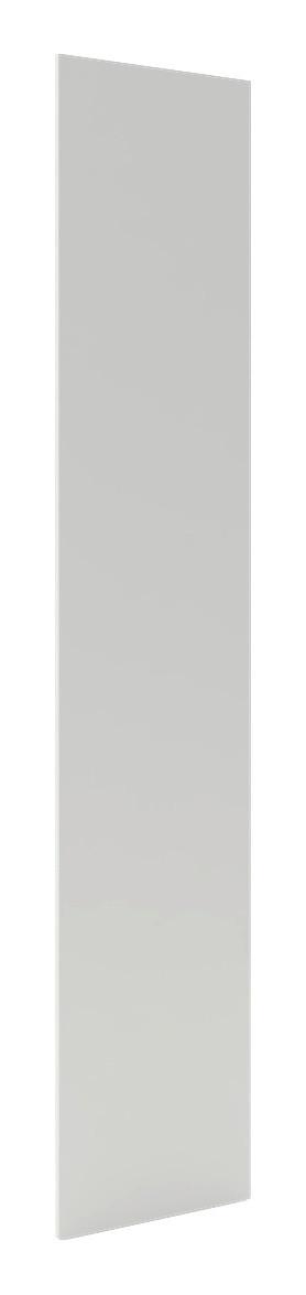 DVEŘE UNIT - bílá, Moderní, kompozitní dřevo (45,3/202,6/1,8cm) - Ondega
