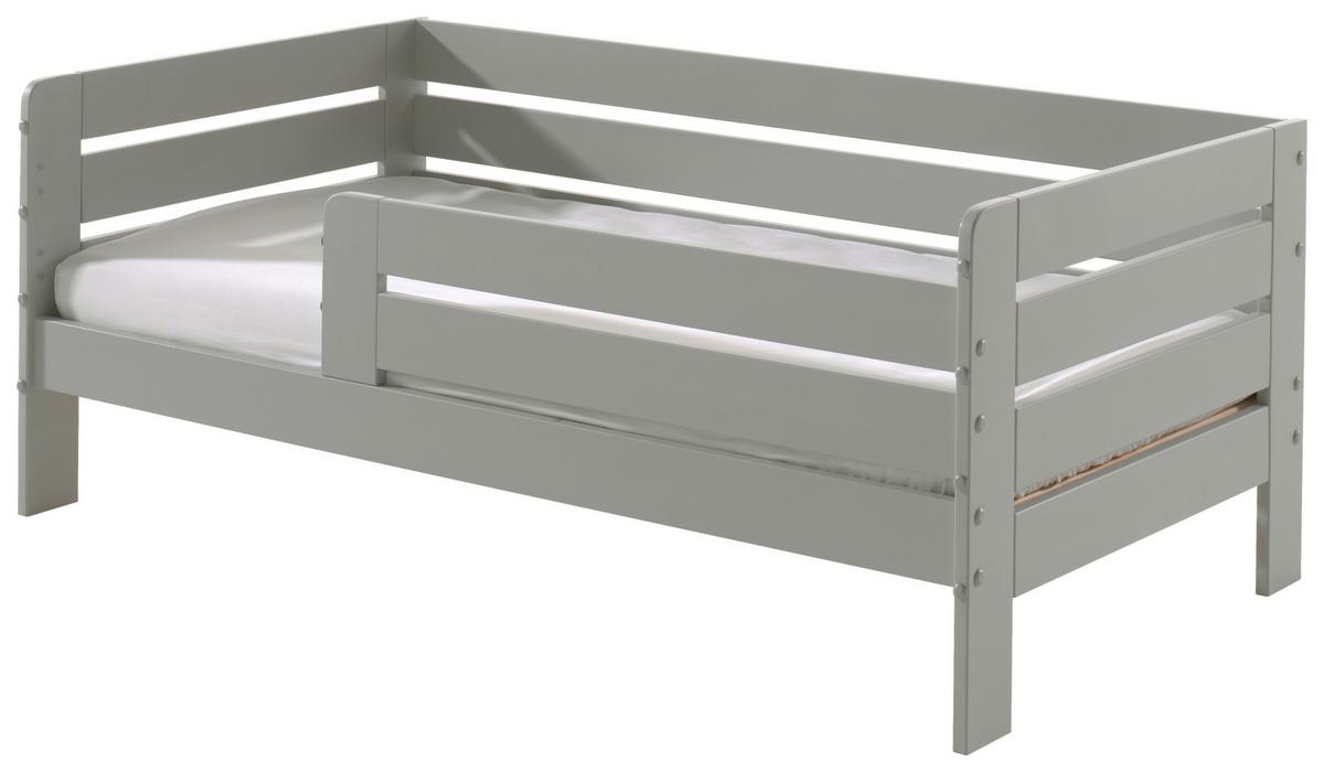 Kinder-/juniorbett Grau Lackiert 70x140 Cm - Naturfarben/Grau, MODERN, Holz/Holzwerkstoff (70/140cm) - MID.YOU