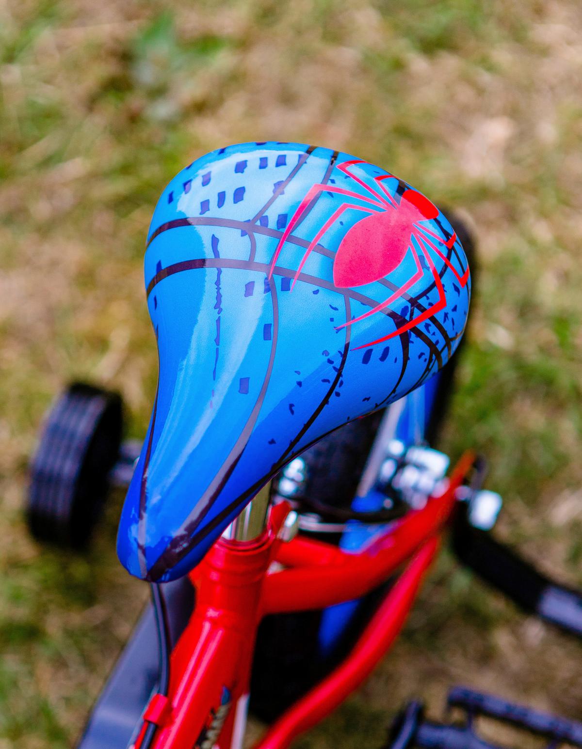 Kinderfahrrad Huffy Spider-Man 12in Bike - Blau/Rot, Basics, Metall (54/74/84cm)