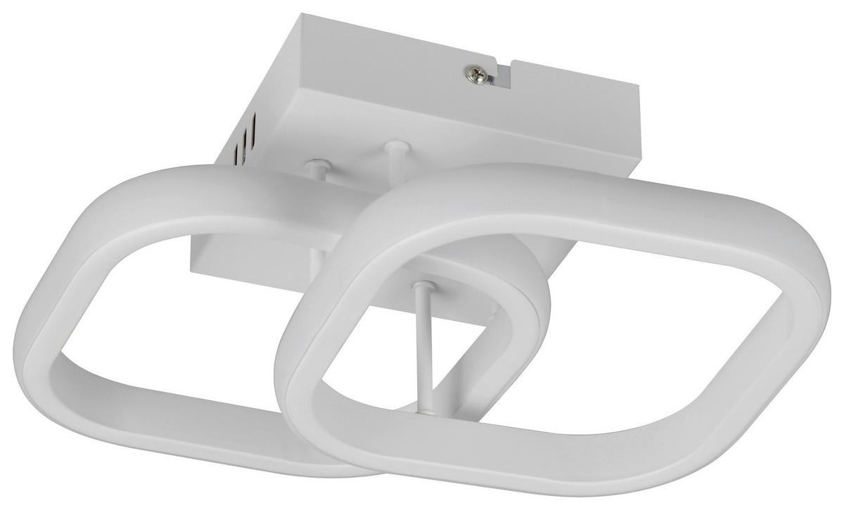 Led-deckenleuchte, 4000k Denise - Weiß, Basics, Kunststoff/Metall (24/24/10,5cm) - Luca Bessoni