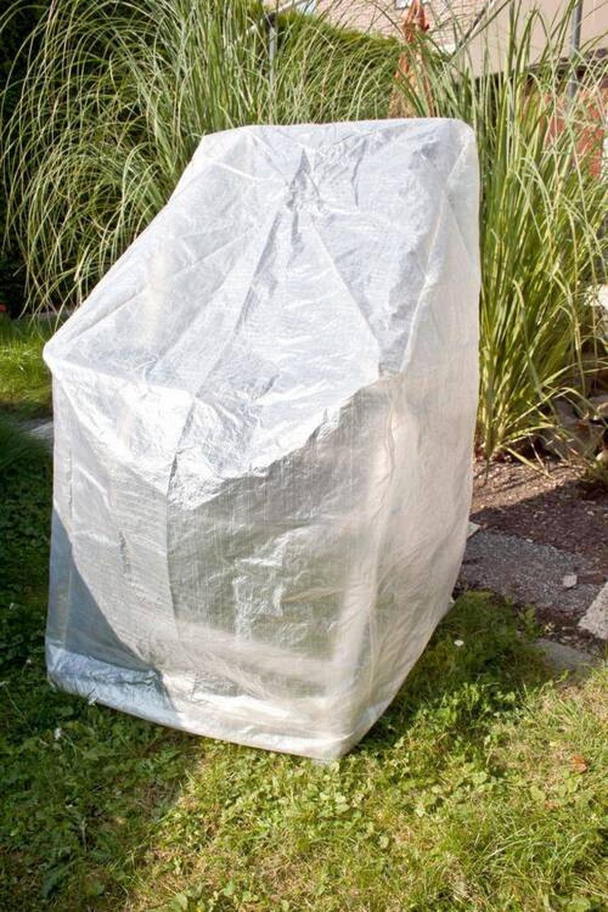 OCHRANNÝ OBAL SCHUTZHÜLLE FÜR STAPELSESSEL - priehľadné, Basics, plast (150/66/66cm) - Mömax