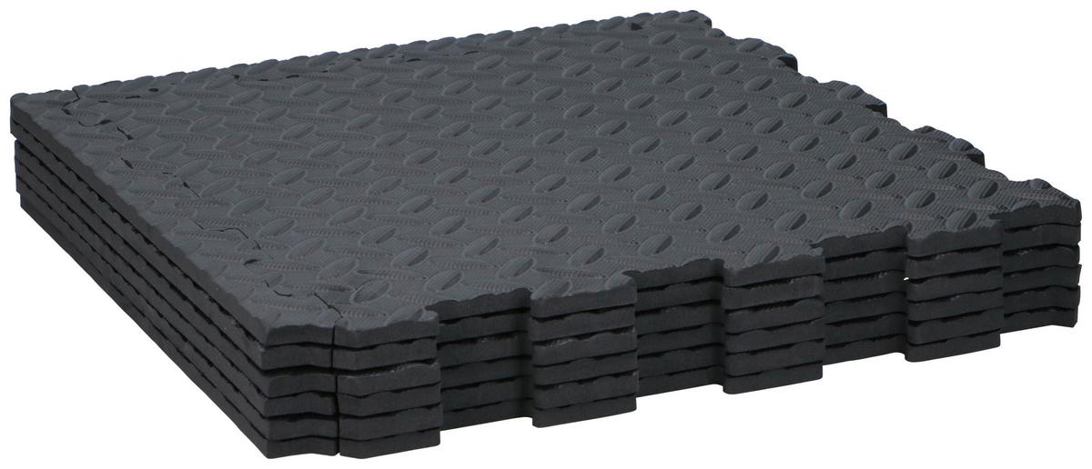 Silence Paket Bodenmatte 6er - Schwarz, Basics, Kunststoff (40/40/6cm)