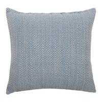 POTAH NA POLŠTÁŘ Mary ZickZack, 45/45cm, modrá - modrá, Moderní, textil (45/45cm) - Mary's