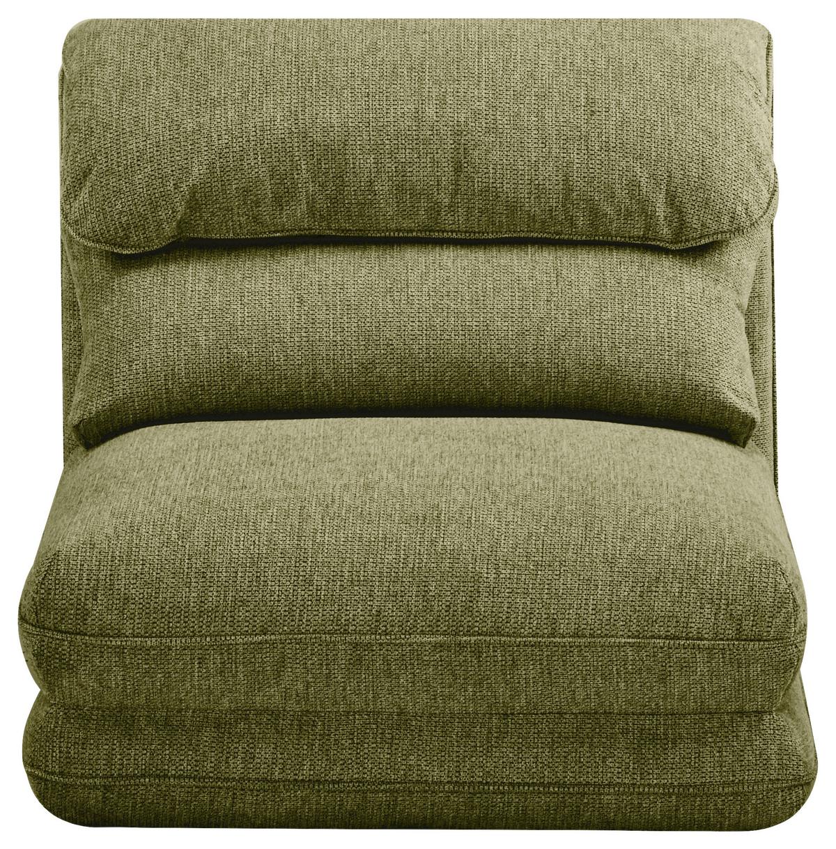 Schlafsessel Verve Olivgrün B: 78 cm - Olivgrün, Design, Textil/Metall (78/72/85cm) - Livetastic