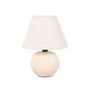 STOLNÍ LAMPA IRMA - černá/krémová, Romantický / Rustikální, textil/plast (18/25cm) - Mömax