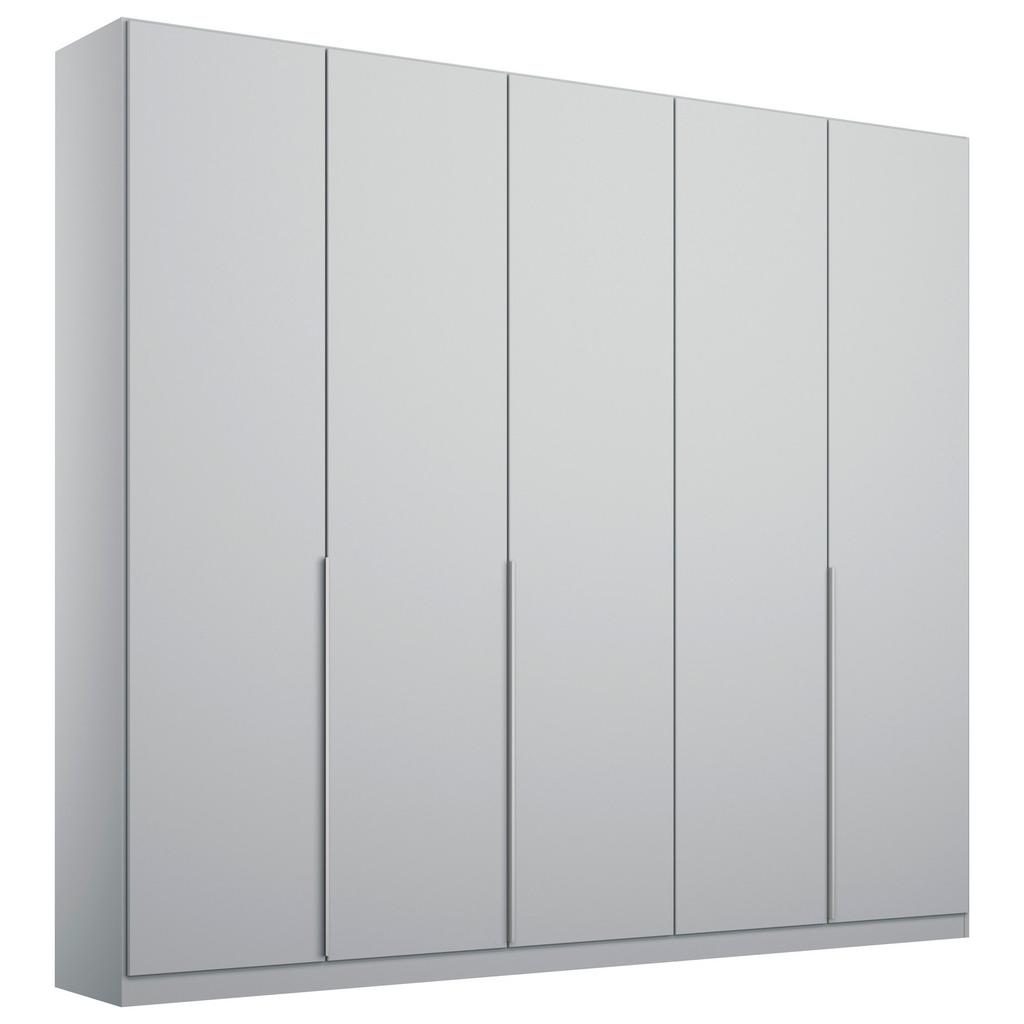 Drehtürenschrank 226 cm Alabama, Seidengrau