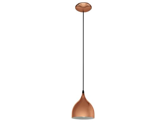 Hängeleuchte Coretto Ø 17 cm - Kupferfarben, MODERN, Metall (17/110cm) Hängeleuchte Coretto Ø 17 cm - Kupferfarben, MODERN, Metall (17/110cm)