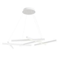 Pendelleuchte Line - Weiß, Trend, Metall (101/66/5,5cm) - MAYTONI