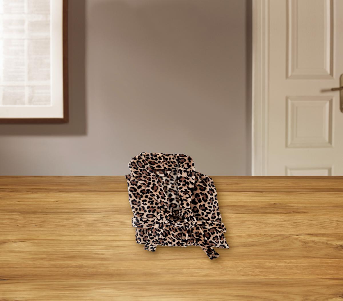 Bademantel Shakira - Beige/Braun, ROMANTIK / LANDHAUS, Textil - James Wood