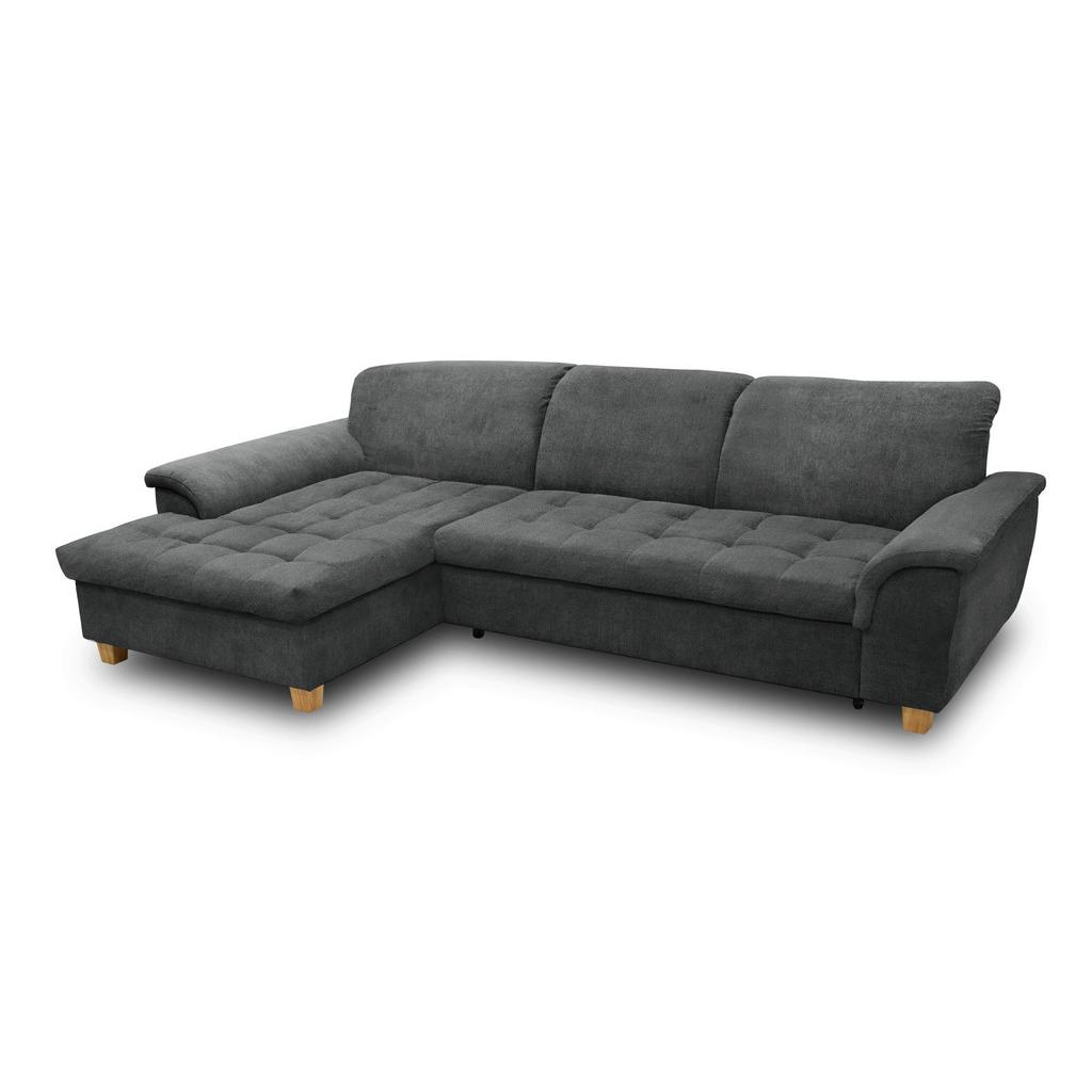 Ecksofa mit Schlaffunktion Franzi Dunkelgrau