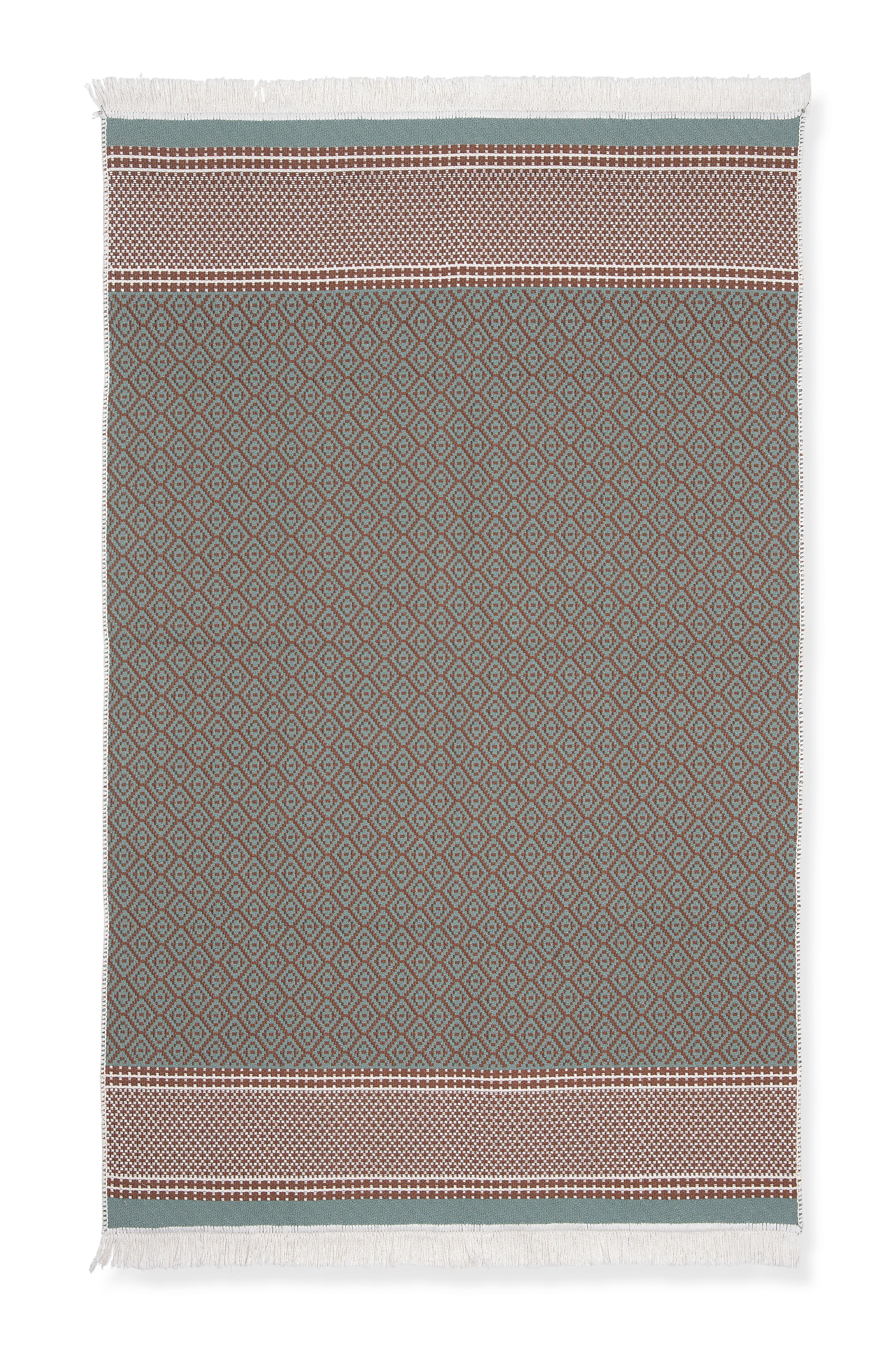 Ručne Tkaný Koberec Azteca 1 - hnedá, Moderný, textil (80/150cm) - Modern Living
