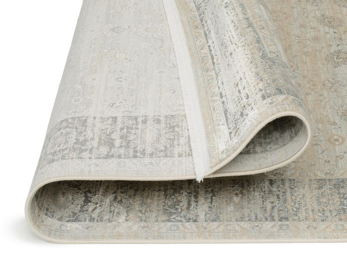 Webteppich Ascona - Beige/Grau, LIFESTYLE, Textil (80/150cm) - Dieter Knoll