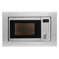 Mikrowelle EMW20G Edelstahl 800 W 5 Leistungsstufen - Edelstahlfarben, KONVENTIONELL, Glas/Kunststoff (59,5/38,2/34,3cm)