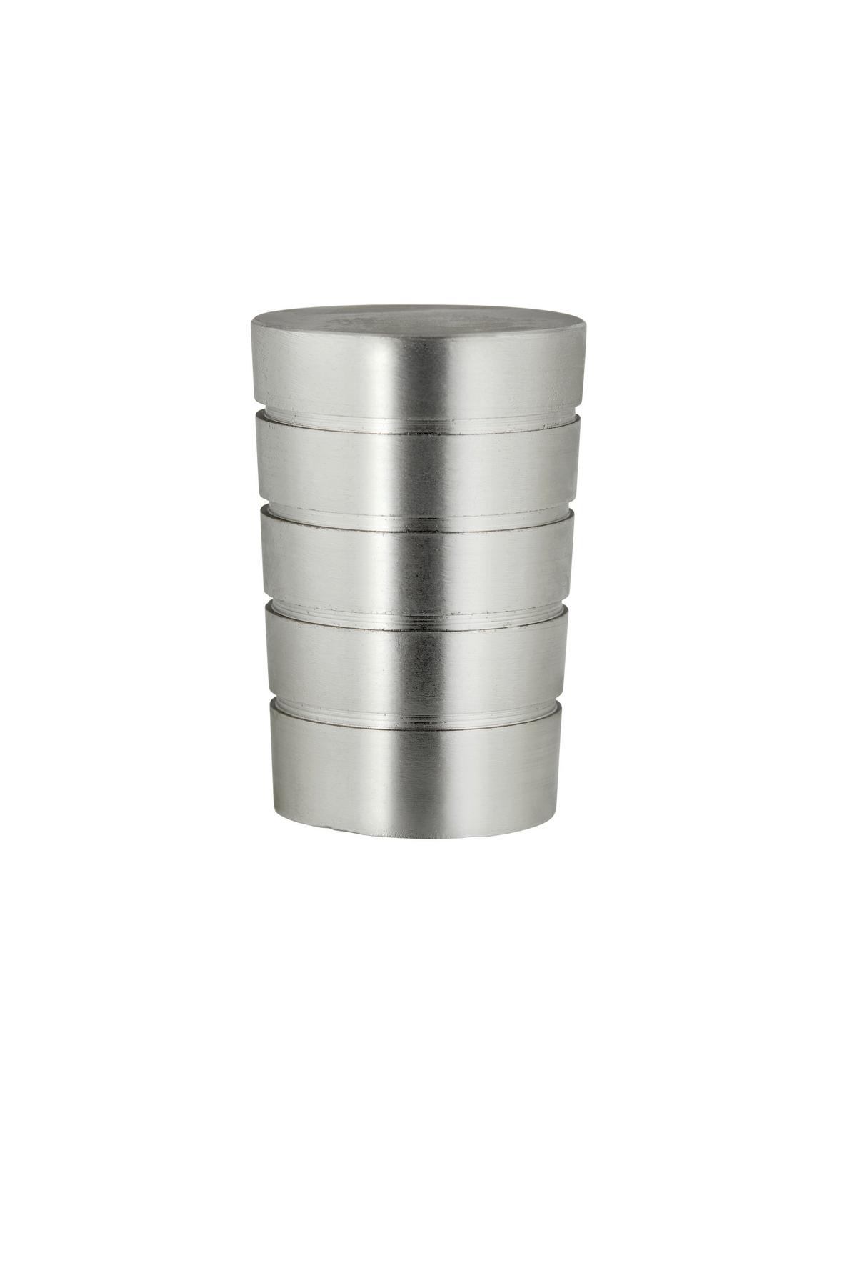 Rundstangengarnitur Lexia Chromfarben L: 130-240 cm - Chromfarben, KONVENTIONELL, Metall (130-240cm) - Ondega
