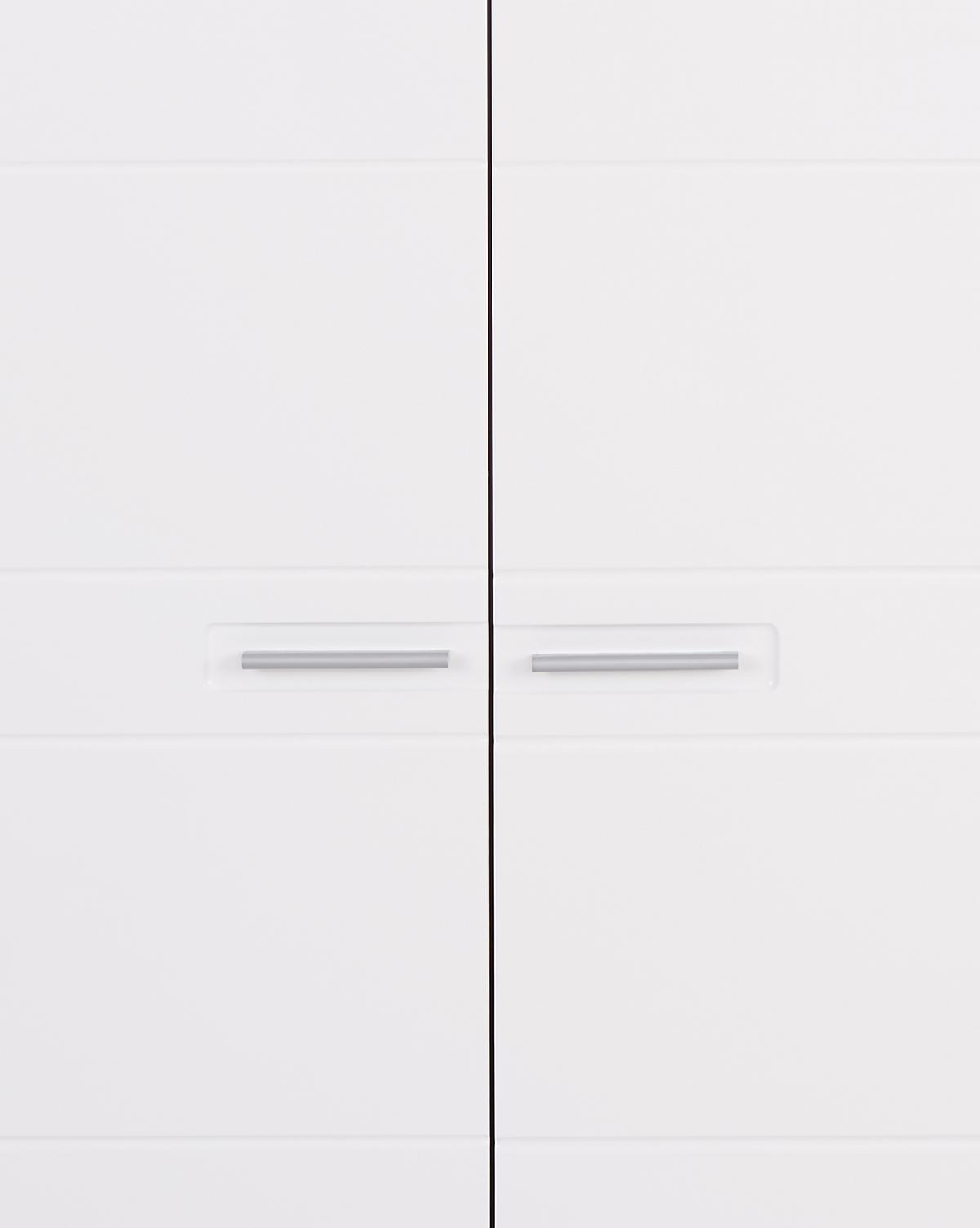 Nyílóajtós Szekrény Avensis New 120/206 Cm - tölgyfa színű/fehér, Konventionell, faalapú anyag (120/205,7cm) - Luca Bessoni