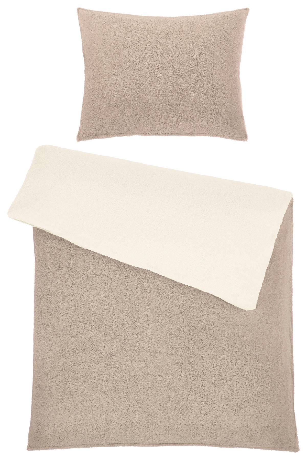 Wendebettwäsche Luisa - Ecru/Beige, ROMANTIK / LANDHAUS, Textil (140/200null) - James Wood