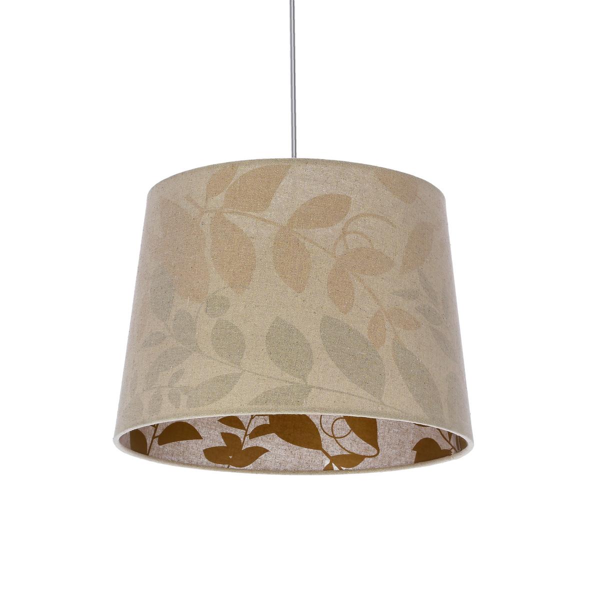 Hängeleuchte 31-03218 Mirage - Chromfarben/Beige, Basics, Kunststoff/Metall (35/35/110cm)