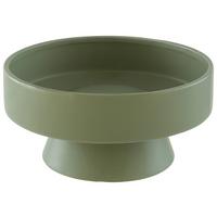 Dekorační Miska Bowl, Ø: 22cm - olivově zelená, Moderní, keramika (22,5/11cm) - Modern Living