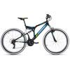 Mountainbike Fully 26 Zoll Zodiac 21 Gänge - Blau/Schwarz, Basics, Metall (180/70/100cm) - KS Cycling