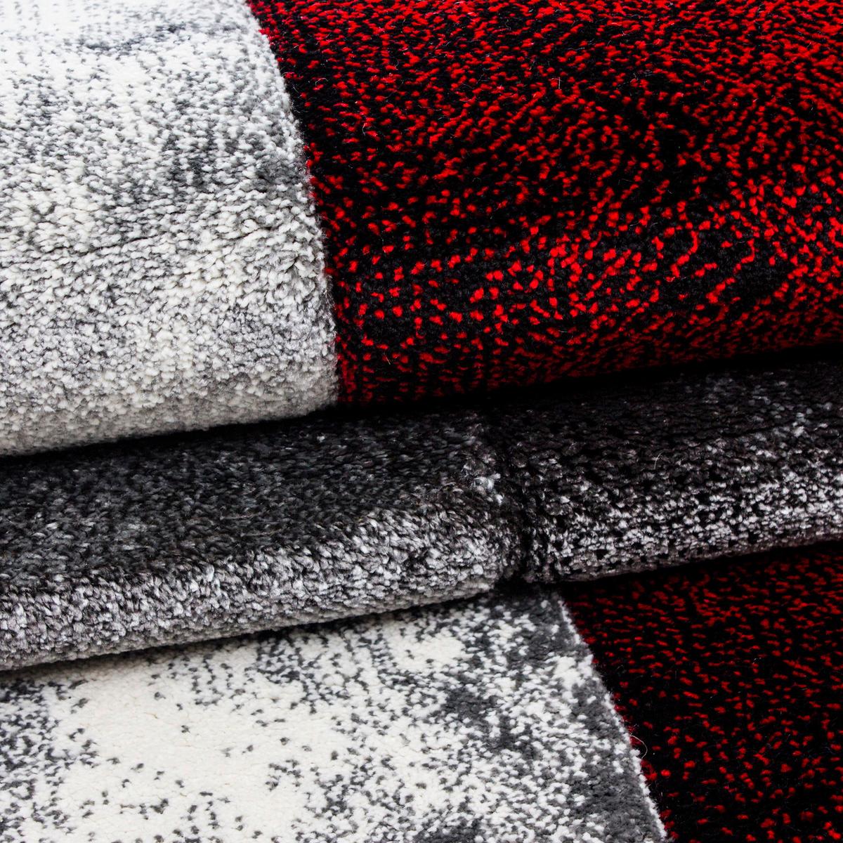 Webteppich Rot Naturfaser Hawaii 200x290 cm - Rot, KONVENTIONELL, Textil (200/290cm)