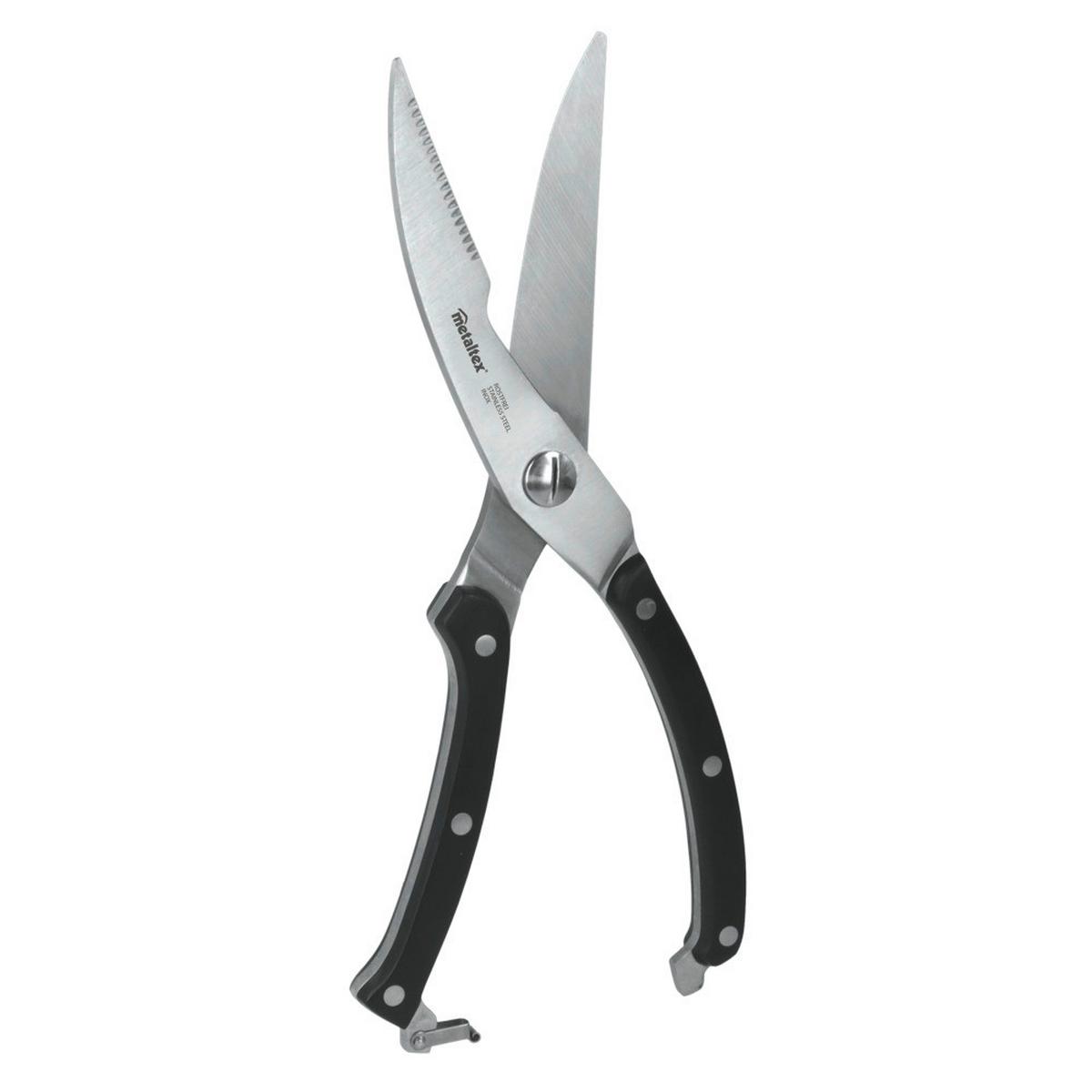 Geflügelschere Mareka Chrom Bxhxt: Ca. 6,8x31,6x1,7 Cm - Edelstahlfarben, Basics, Metall (6,8/31,6/1,7cm) - Metaltex