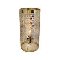 Tischleuchte Hermine Messingfarbe - Messingfarben, Design, Metall (14/28cm) - By Rydéns