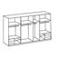 Schwebetürenschrank Level 36a B: 350cm Eiche - Eichefarben, Basics, Holzwerkstoff (350,00/216,00/65,00cm) Schwebetürenschrank Level 36a B: 350cm Eiche - Eichefarben, Basics, Holzwerkstoff (350,00/216,00/65,00cm)