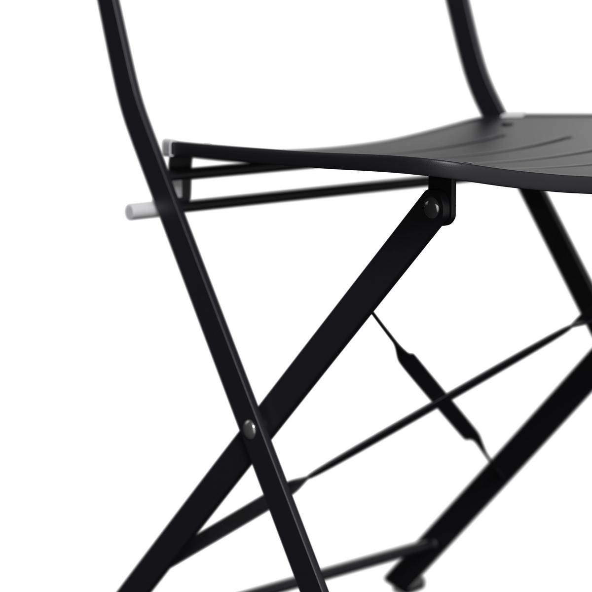 Balkonset Paris *ph* - Grau, MODERN, Metall - Beldano