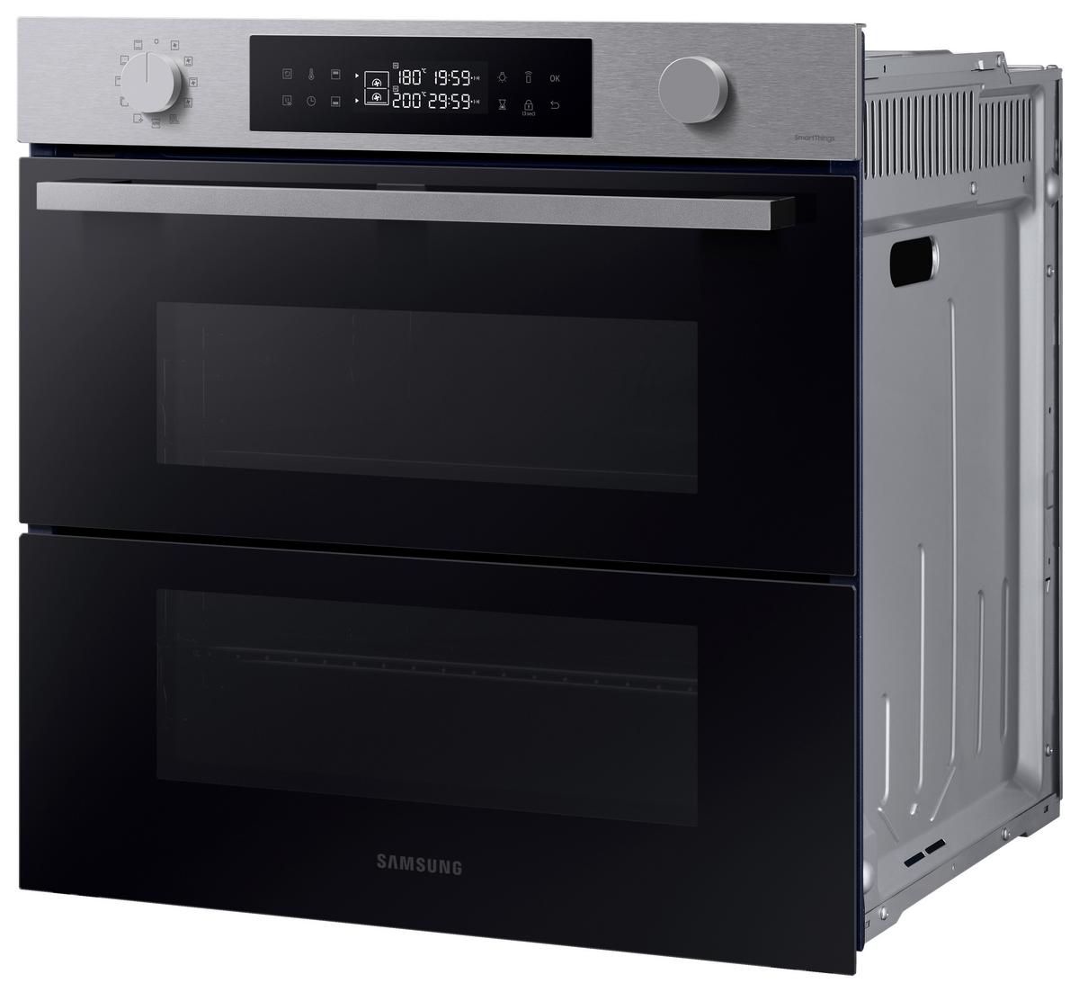 Backofen Silberfarben B: 59,5 cm - Silberfarben, Design, Glas/Keramik (59,5/59,6/57,1cm) - Samsung