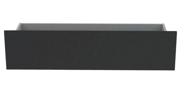 Schubkasteneinsatz Unit B: 90,9 cm, Anthrazit - Anthrazit, MODERN, Holzwerkstoff (90,9/21,9/36,6cm) - Ondega