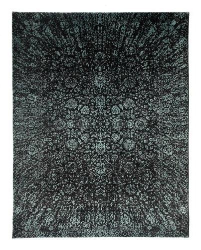 Orientteppich Chania Flora - Türkis/Grau, KONVENTIONELL, Textil (70/140cm) - Cazaris