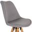 Barhocker Candy Stoff Hellgrau - Hellgrau/Naturfarben, MODERN, Holz/Textil (49/113,5/56cm) - Ombra Barhocker Candy Stoff Hellgrau - Hellgrau/Naturfarben, MODERN, Holz/Textil (49/113,5/56cm) - Ombra