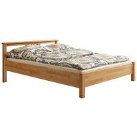 Doppelbett Echtholz Massiv 140x200 Merci, Buche - Buchefarben, KONVENTIONELL, Holz (140/200cm) - MID.YOU