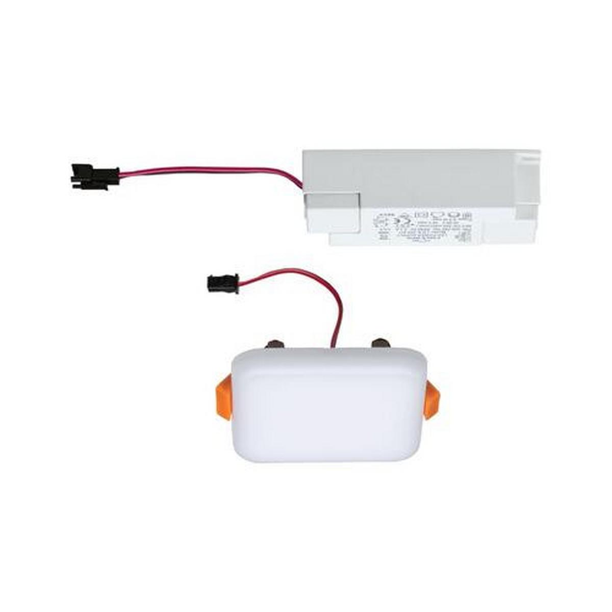 LED-Paneel L: 7,5 cm 92396 - Weiß, LIFESTYLE, Kunststoff (7,5/7,5/1cm) - Paulmann