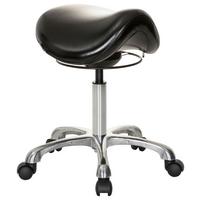 Bürohocker Ortho Sit Schwarz Bis 110 Kg - Silberfarben/Schwarz, Basics, Kunststoff/Textil (56/54/56cm) - MID.YOU
