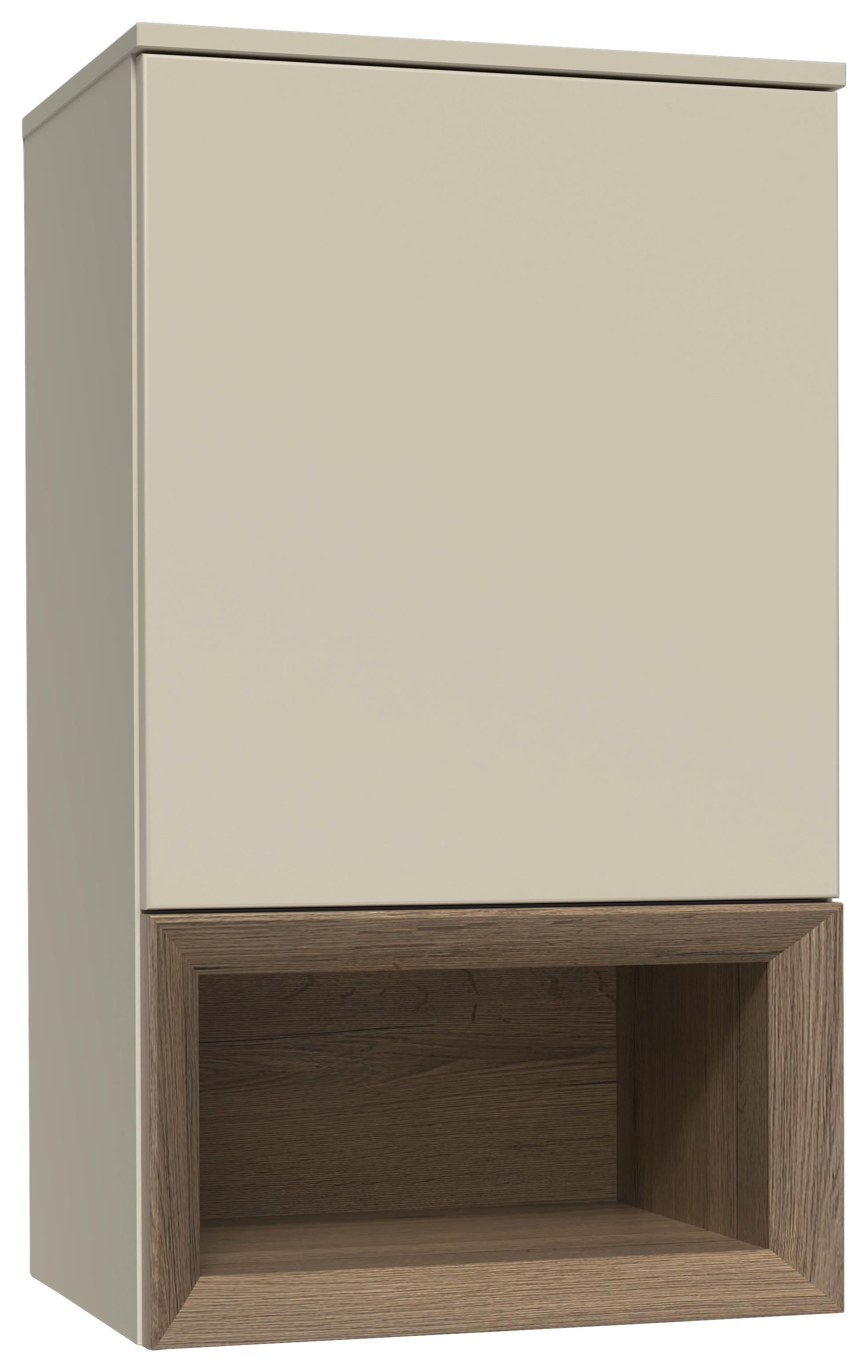 Hängeelement Las Vegas Sand-/Eichefarben Dekor B:50cm - Sandfarben/Eiche dunkel, MODERN, Holzwerkstoff (50/88/37cm) - Vertico