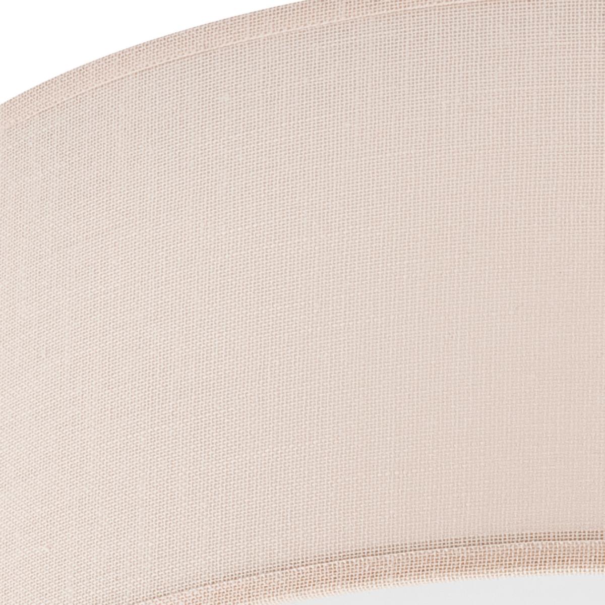 Deckenleuchte Estelle Hellbraun B: 45 cm - Hellbraun, Basics, Textil (13/45/13cm)