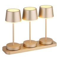 Tischleuchte, Opal/Champagner Kunststoff, 230V - Champagner/Opal, Design, Kunststoff/Metall (8,3/20cm) - Globo