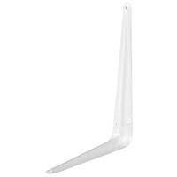 Regalkonsole 20 / 25 cm - Weiß, KONVENTIONELL, Metall (20/25cm)