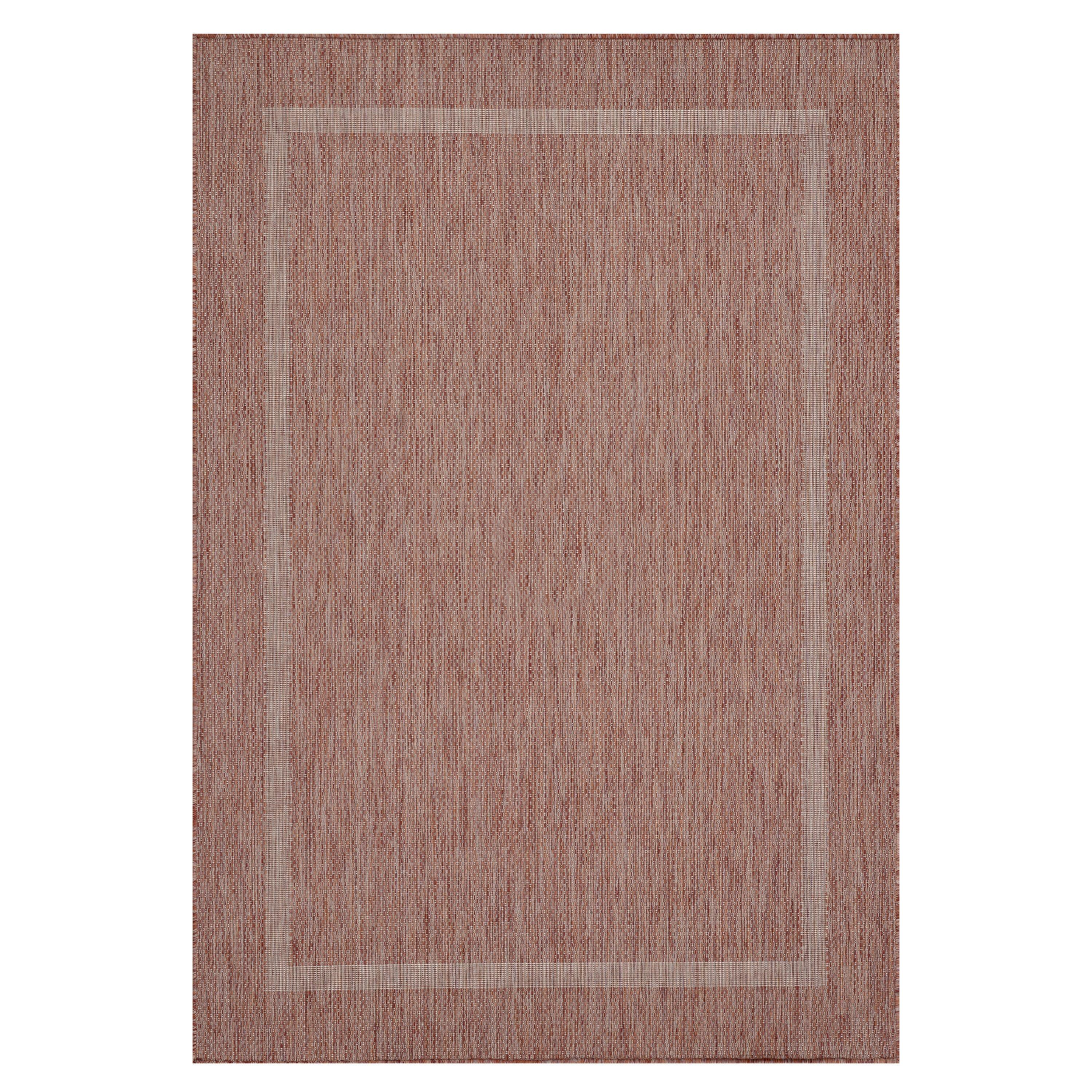 Flachwebeteppich Relax - Rot, Basics, Textil (120/170cm) - Novel