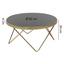 Couchtisch mit Glasplatte + Stahlbeine Dana, Schwarz/Gold - Goldfarben/Schwarz, Design, Glas/Metall (82/82/39cm) - Livetastic Couchtisch mit Glasplatte + Stahlbeine Dana, Schwarz/Gold - Goldfarben/Schwarz, Design, Glas/Metall (82/82/39cm) - Livetastic