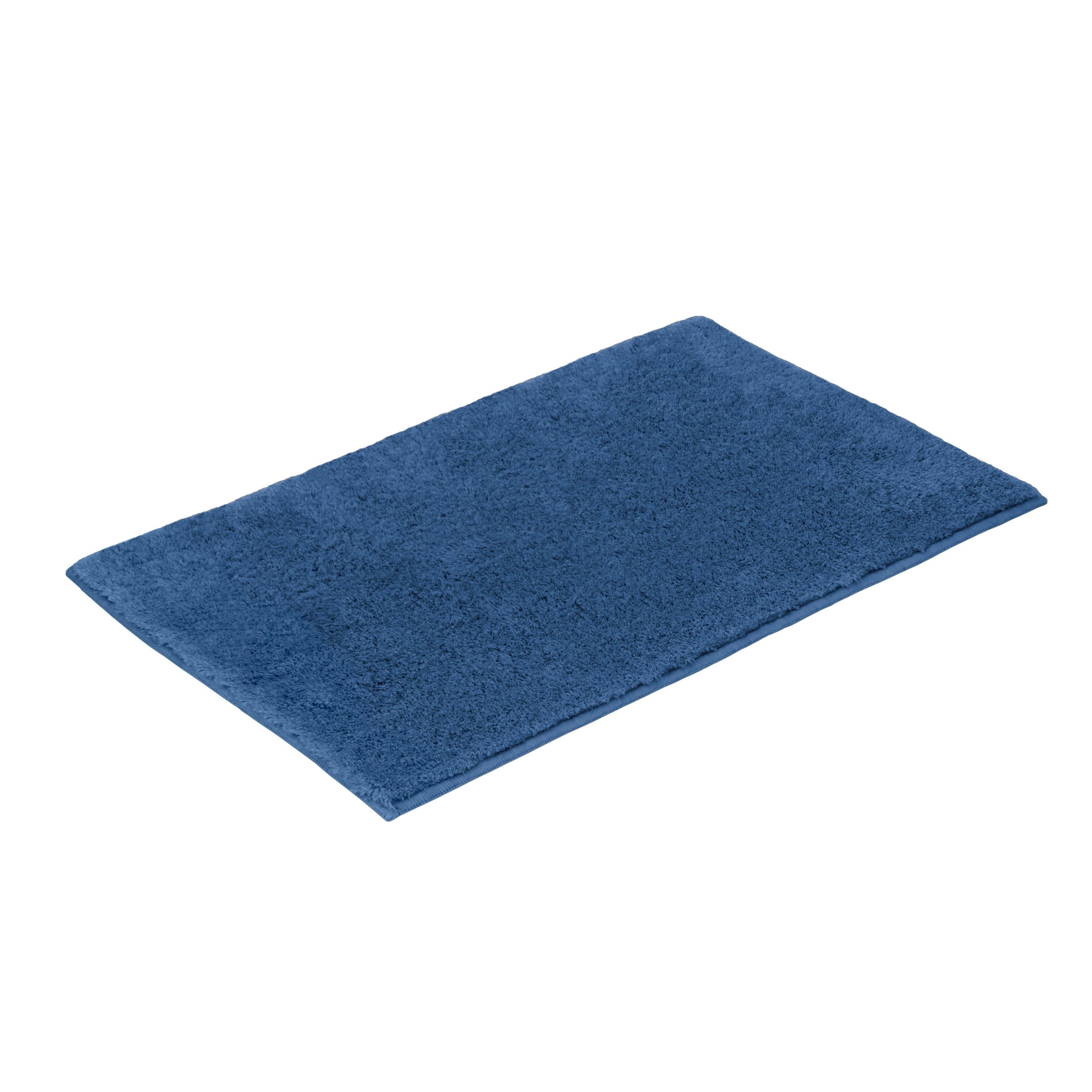 Fürdőszobaszőnyeg Timeless - kék, Basics, textil (70/120cm) - Vossen